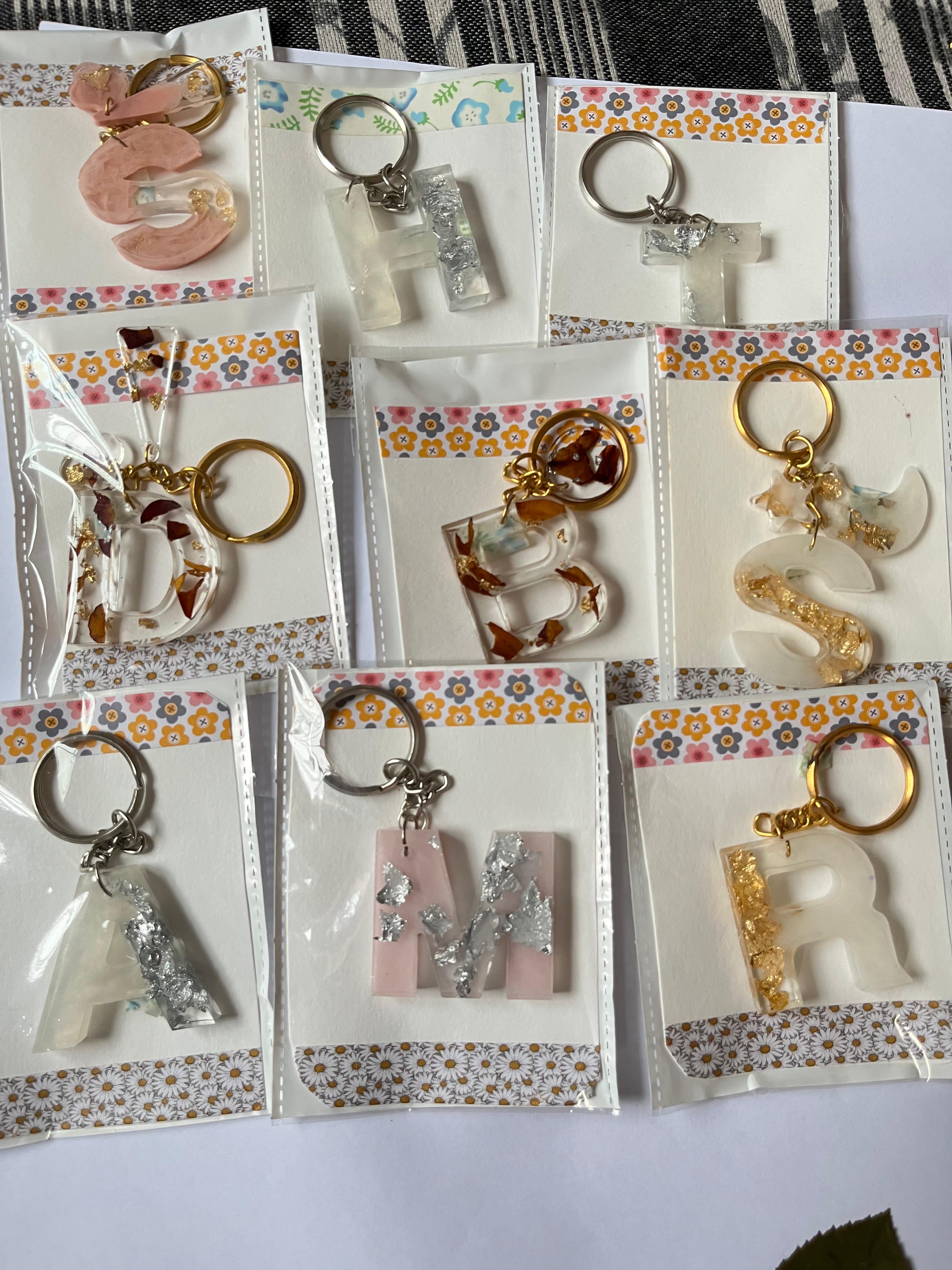 All Letter Keychains